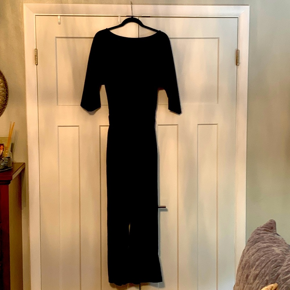 Brand new, never worn navy jumpsuit!